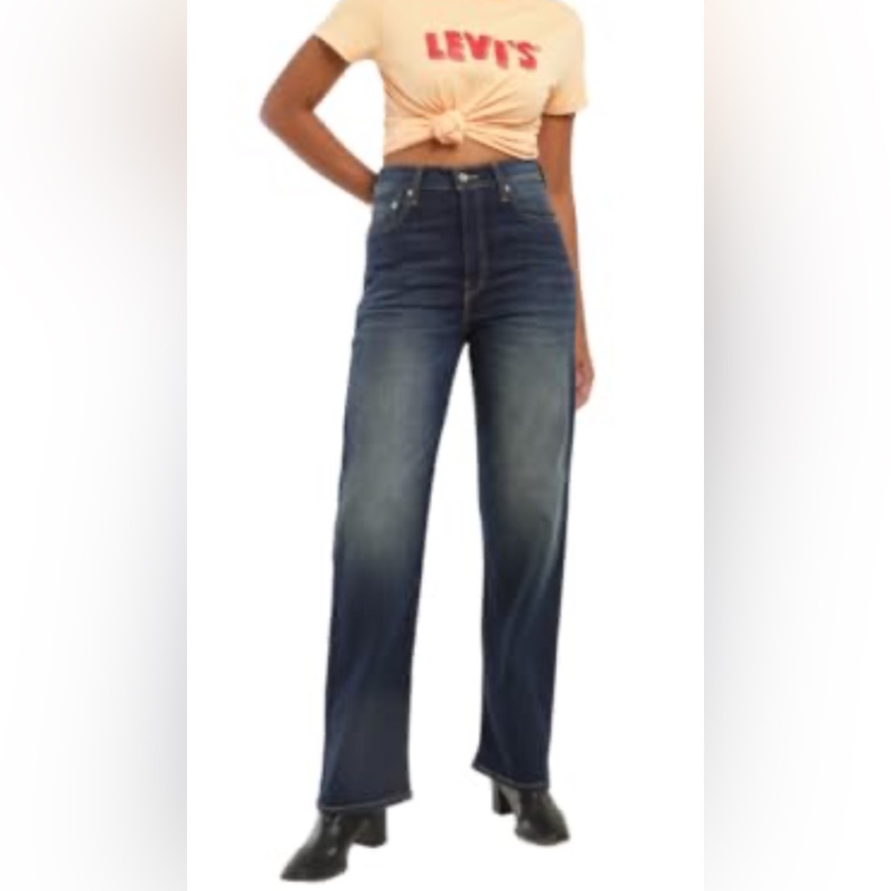 Ice  Blue Flare Jeans